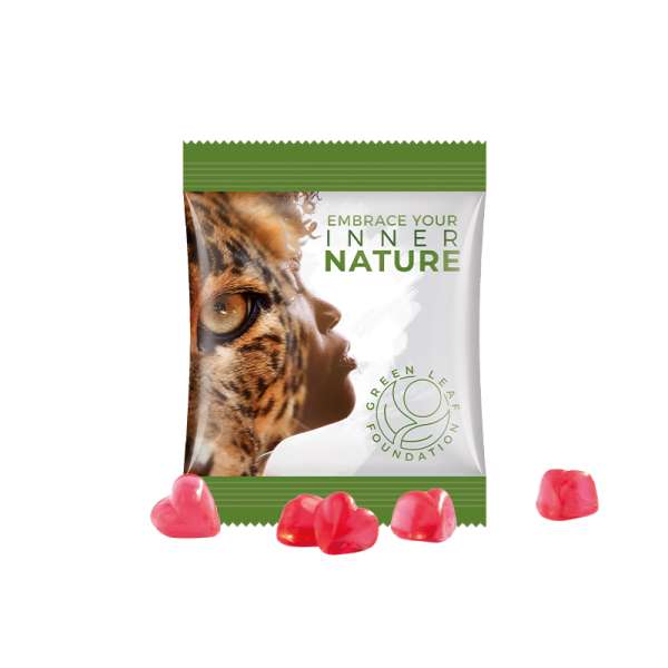 Minitüte 15g, Fruchtgummi Standardformen