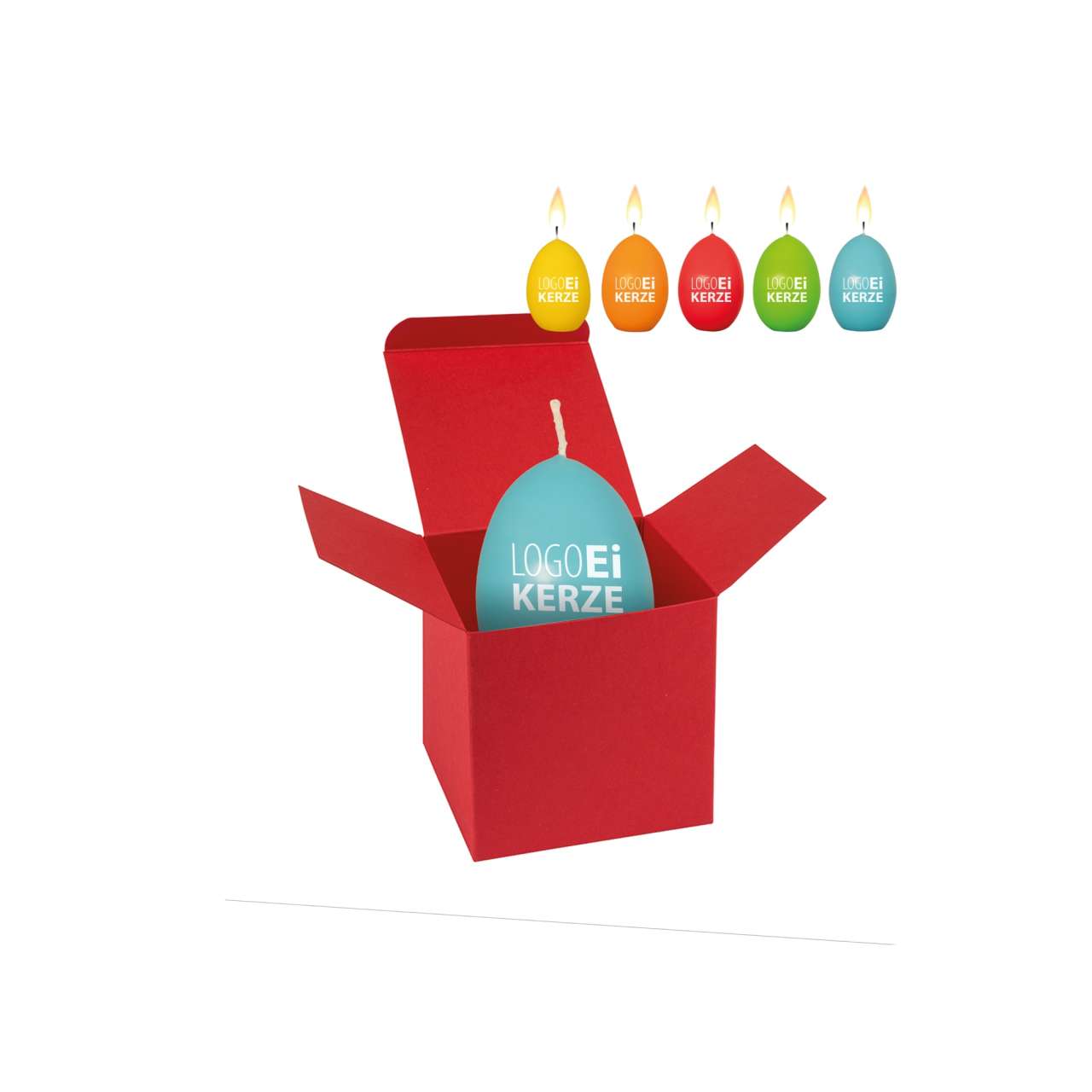 ColorBox LogoEi Kerze
