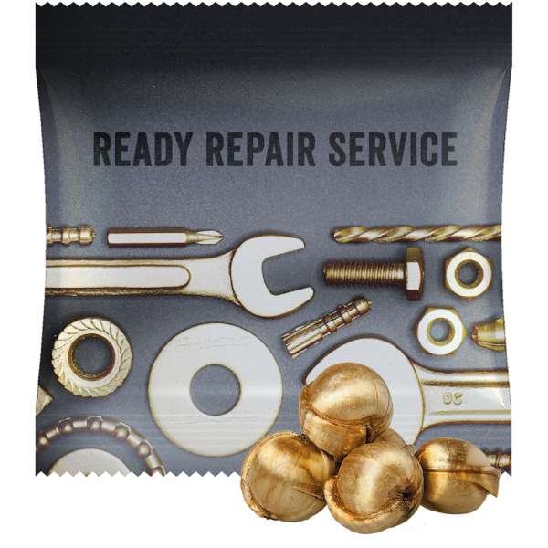 Goldnüsse Bonbons, ca. 17g, Midi-Tüte