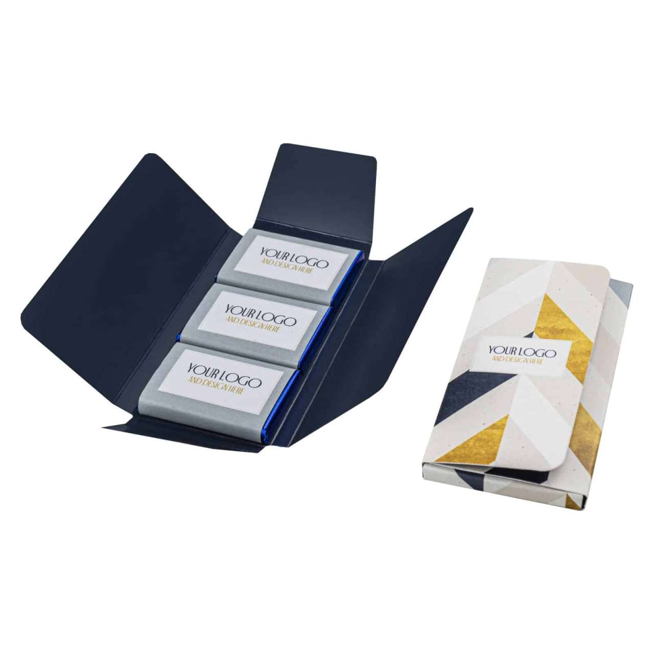 UMSCHLAG MIT MINI SCHOKOTAFEL 30 G