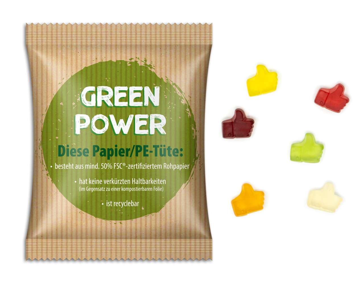 Fruchtgummi Standardformen