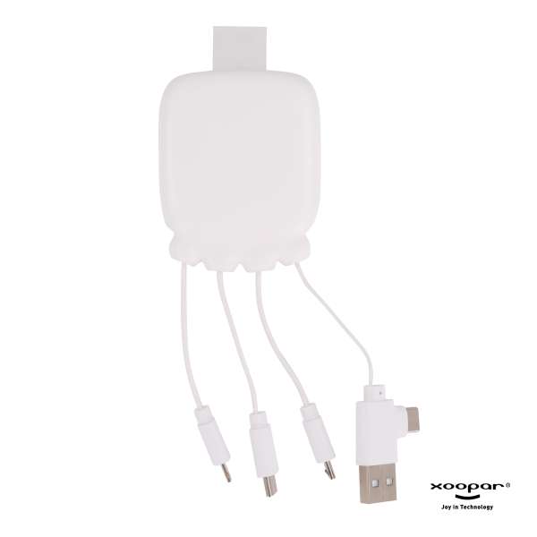 Xoopar Octopus Gamma 2 Bio Charging cable with 3.000mAh Powerbank