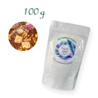 Aluverbundfolien-Standbodenbeutel, Aromabeutel, weiß, ohne Fenster, Inhalt 100 g