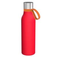 Flasche rot, Ring orange