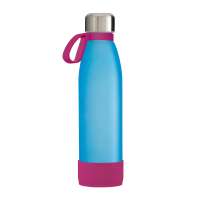 Flasche cyan, Ring magenta, Hülle magenta