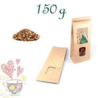 Blockbodenbeutel Medium, Kraftpapier, Inhalt 150 g