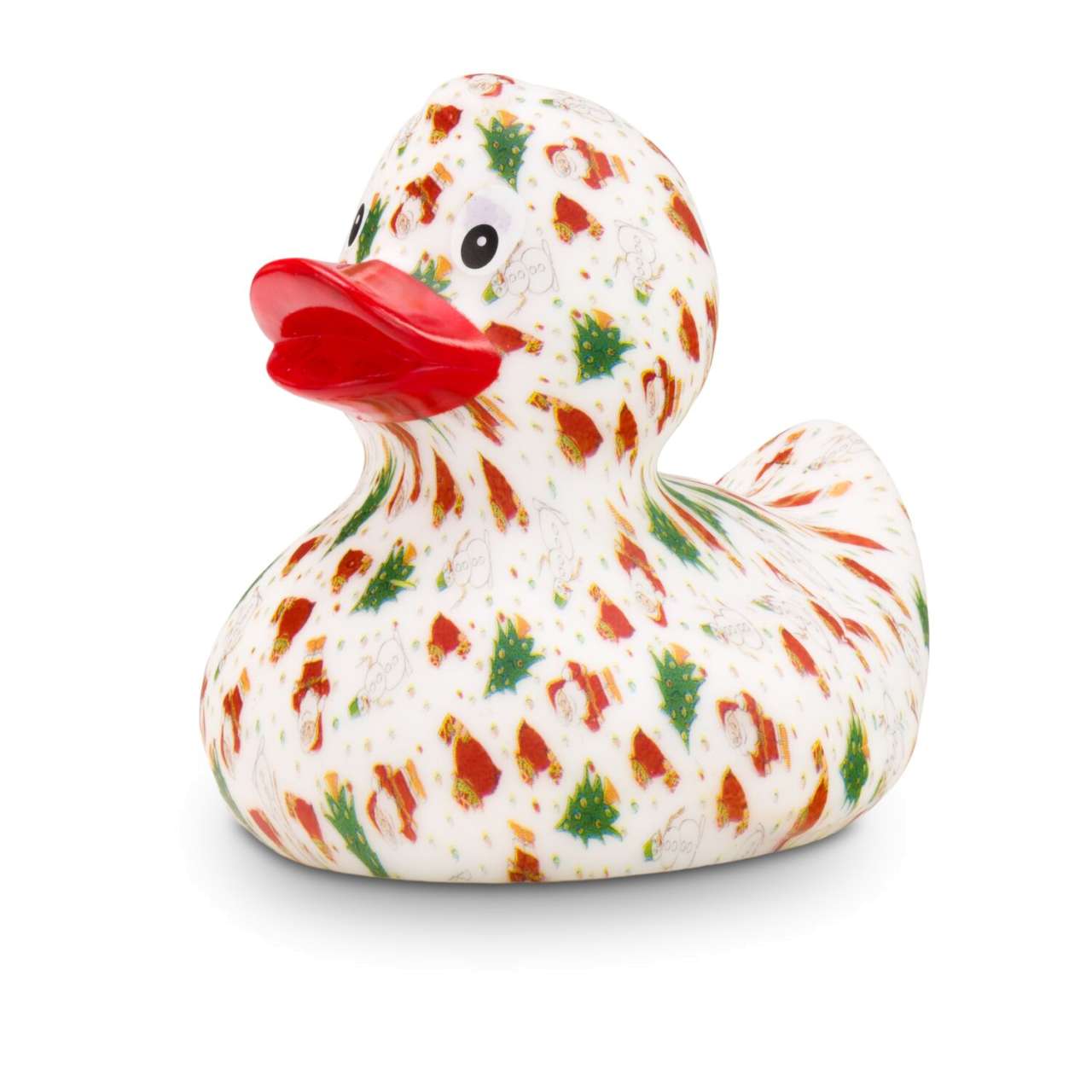 Werbeente Tanja Tannenbaum mit rotem Schnabel, ca. 8 cm