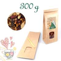 Blockbodenbeutel Big, Kraftpapier, Inhalt 300 g