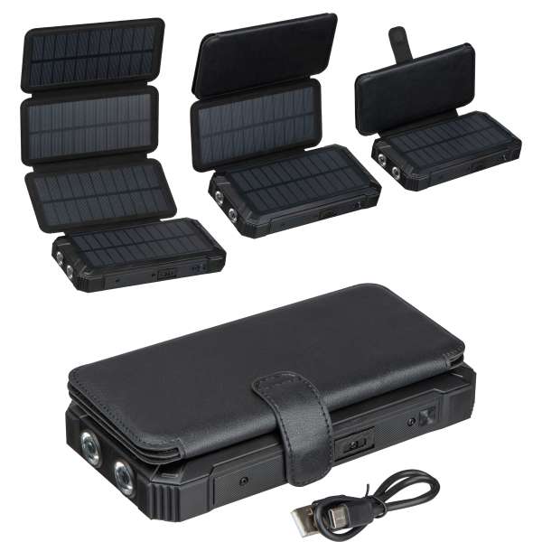 Wireless Solar Powerbank 20.000 mAh