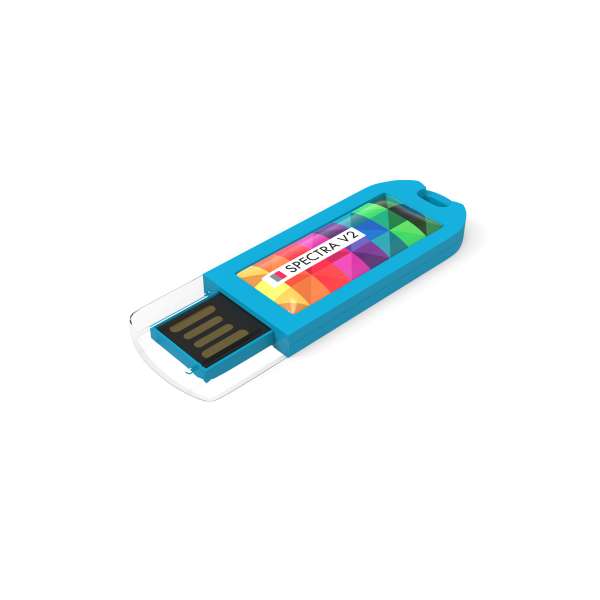 USB Stick Spectra V2 Light Blue