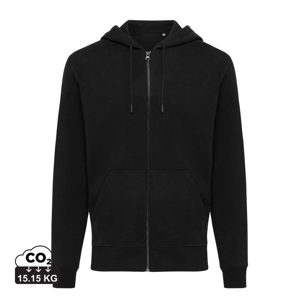 IQONIQ Abisko Zip-Kapuzenpullover aus recycelter Baumwolle