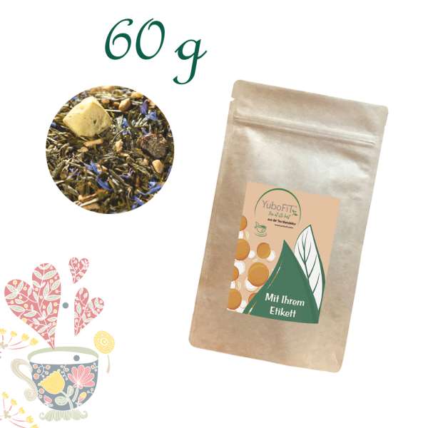 YuboFiT® Grüner Tee Sencha APPLE PIE MARZIPAN