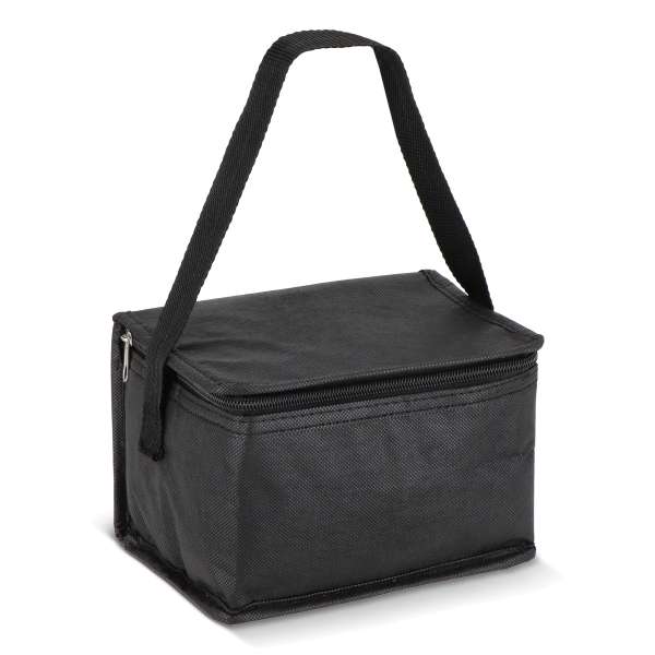 R-PET 6 Dosen-Kühltasche Non Woven 20 x 13 x 12,5cm 75g / m²