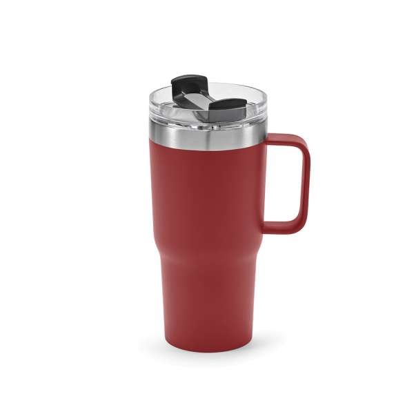 Neman Tasse recy. Edelstahl, 580 ml. Mit drehbarem Deckel
