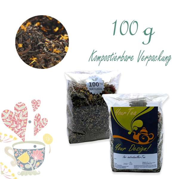 YuboFiT® Schwarzer Tee MARACUJA