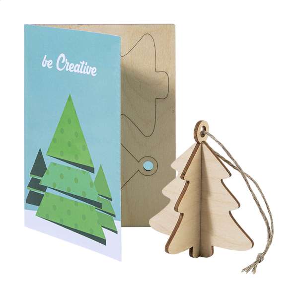 Weihnachtskarte, Stern FestiCard