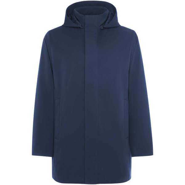 Gepolsterte Unisex-Parka-Jacke mit Kuppelkragen