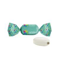 Schoko-Minz Bonbon, oval, gefüllt, einzeln eingewickelt