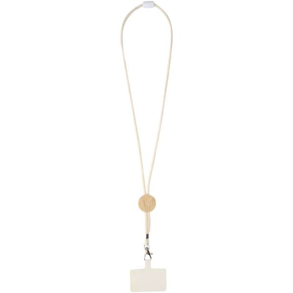 Adhab Smartphone Lanyard mit Bambusdetails