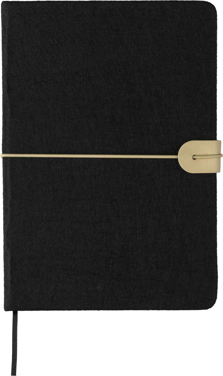 Notizbuch Danio | Recycelter Filz | A5 | Liniert