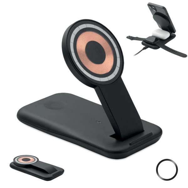 3in1 kabellose Ladestation 15W PENDOLESS