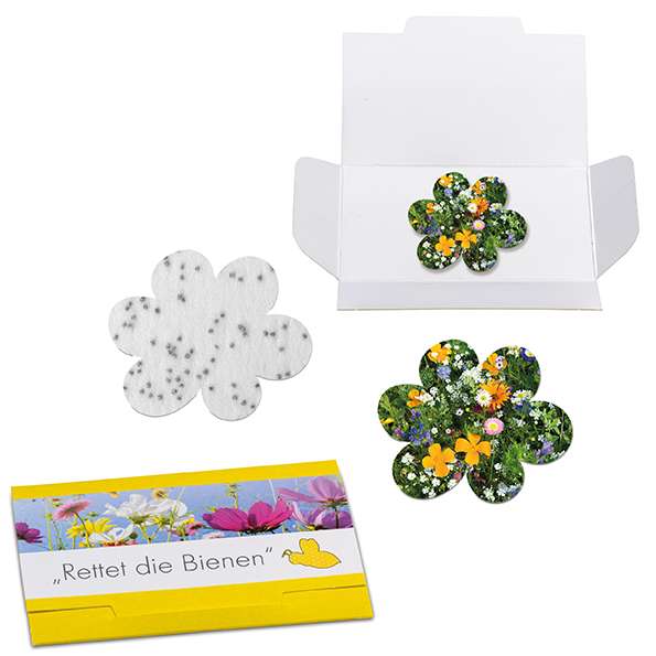 Blümchen Samenpapier