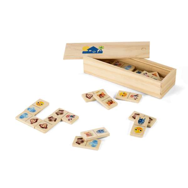 DOMIN Dominospiel aus Holz