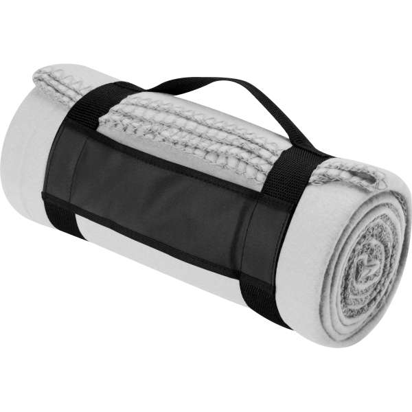 Fleecedecke mit Tragebanderole GIANFRANCO