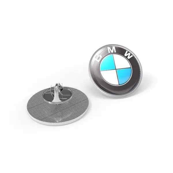 Pin Metal, Oval
