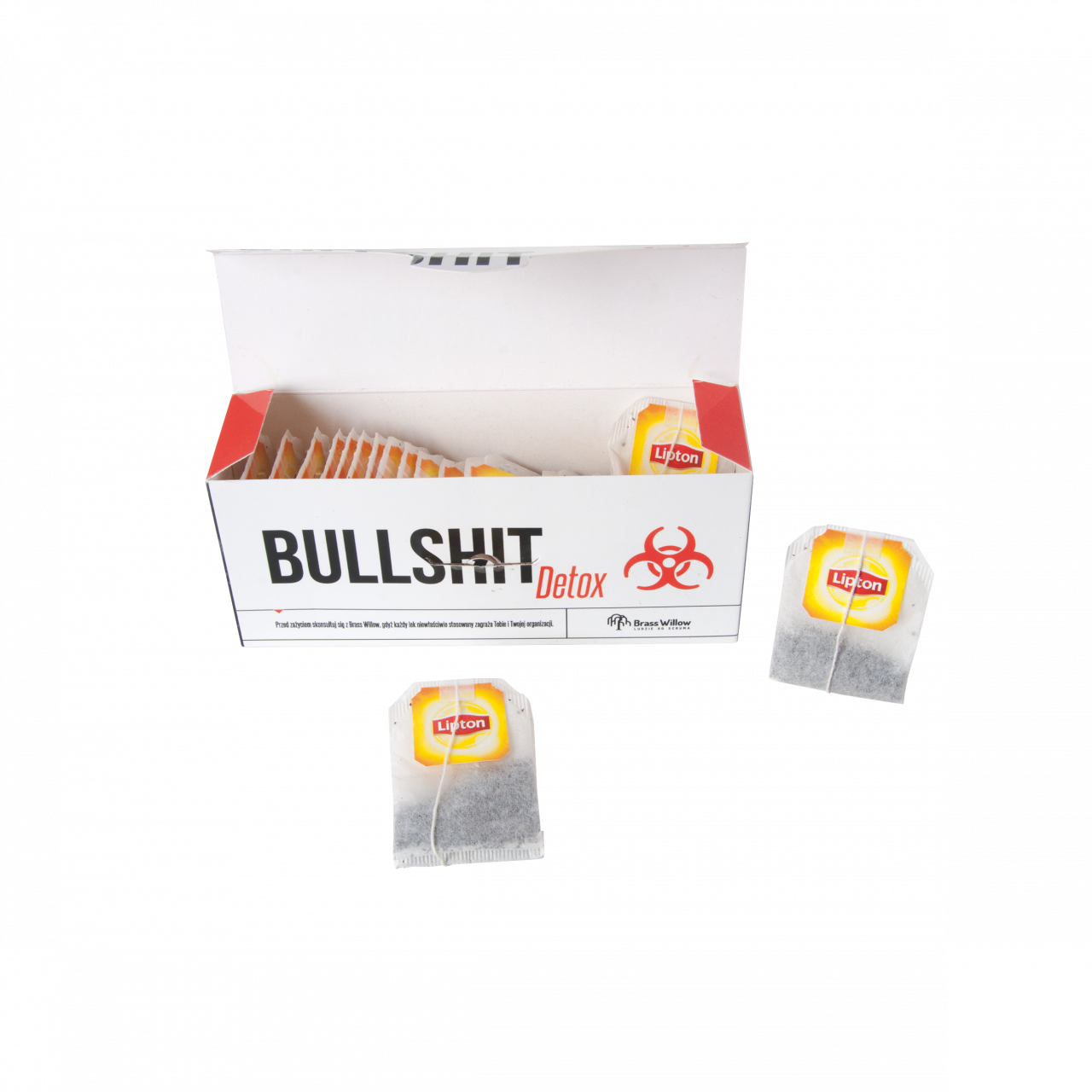 20 Lipton Teebeutel ein Faltschachtel bis 4-c-bedruckt