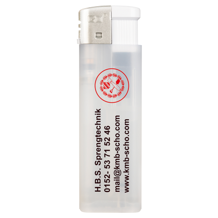 Go Frosty Piezo Flaches elektronisches Feuerzeug TL, nachfüllbar