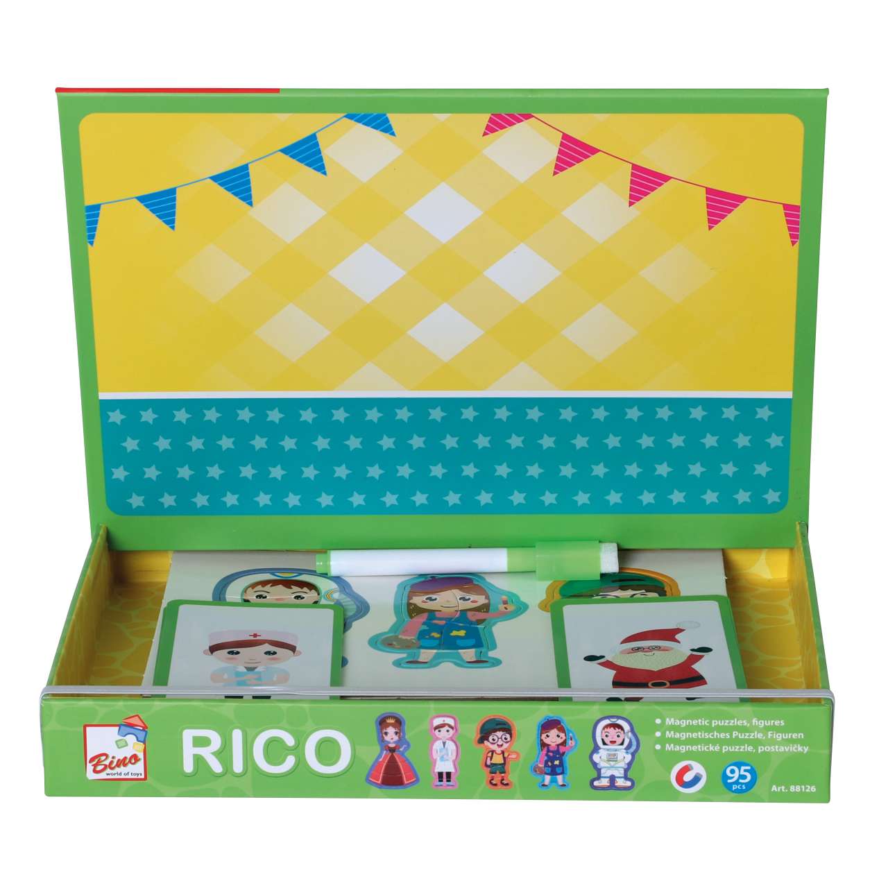 Magnetische Puzzle-Figuren