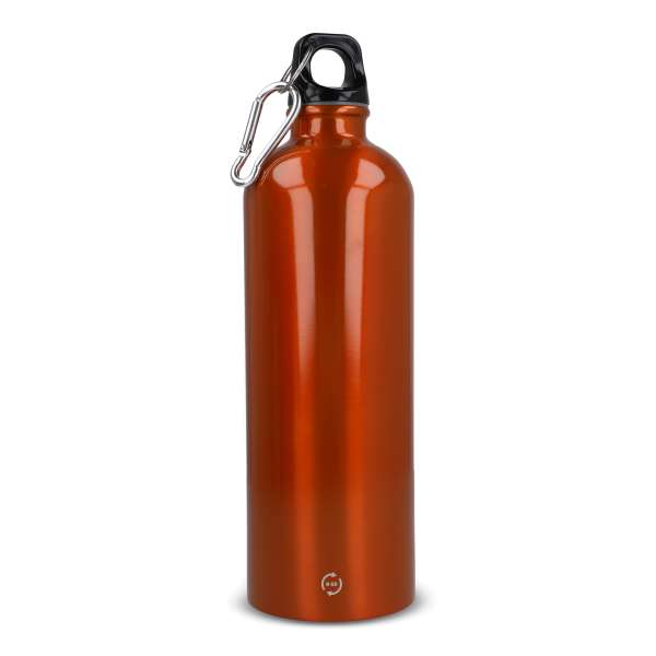 R-Edelstahl einwandige Flasche mit Karabiner 750ml