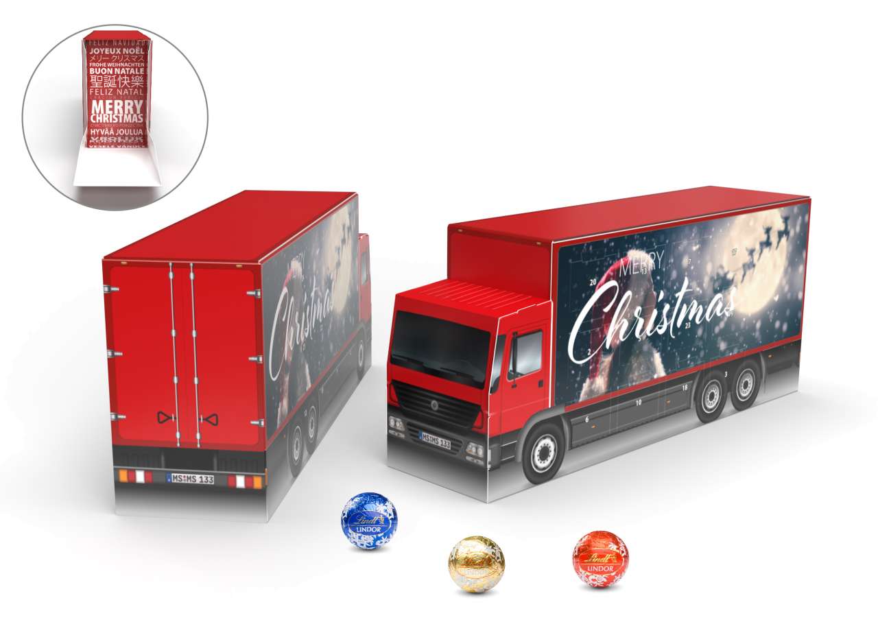 Lindt Lindor Adventskalender LKW Eco