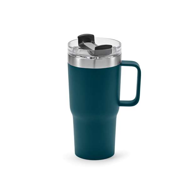 Neman Tasse recy. Edelstahl, 580 ml. Mit drehbarem Deckel