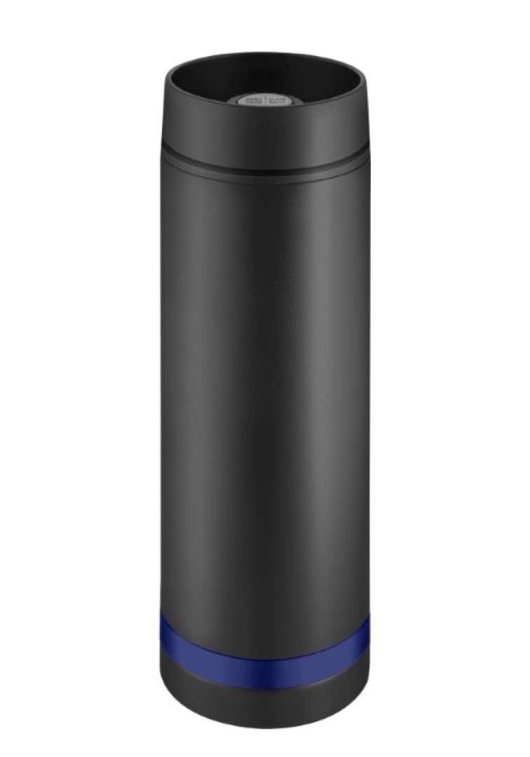 Metmaxx® Thermobecher schwarz / Ring schwarz