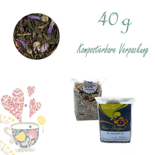 YuboFiT® Himmelblau Tee