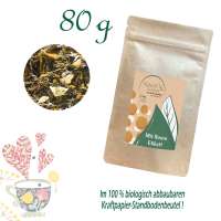 Standbodenbeutel Medium Plus, Kraftpapier, aluminiumfrei, Inhalt 80 g