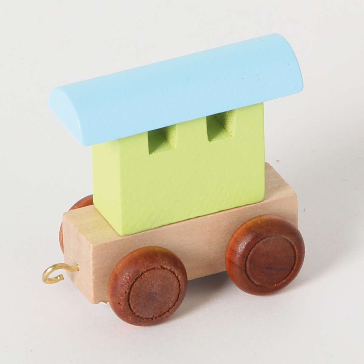 Buchstaben-Waggon bunt