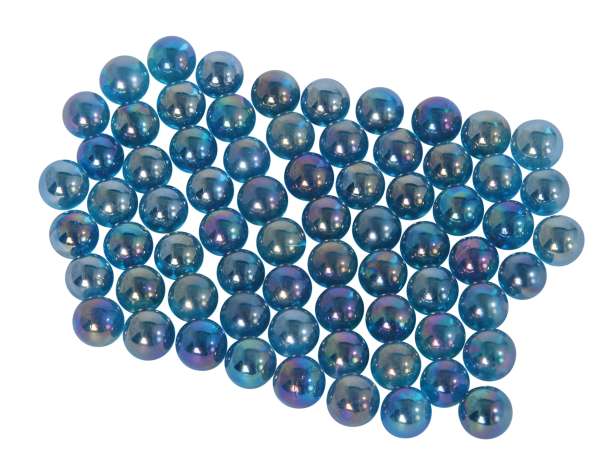 Glasmurmeln Aqua blau 14mm (ca 100St.)