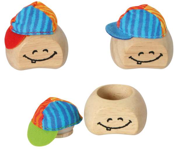 Milchzahndose mit Mütze