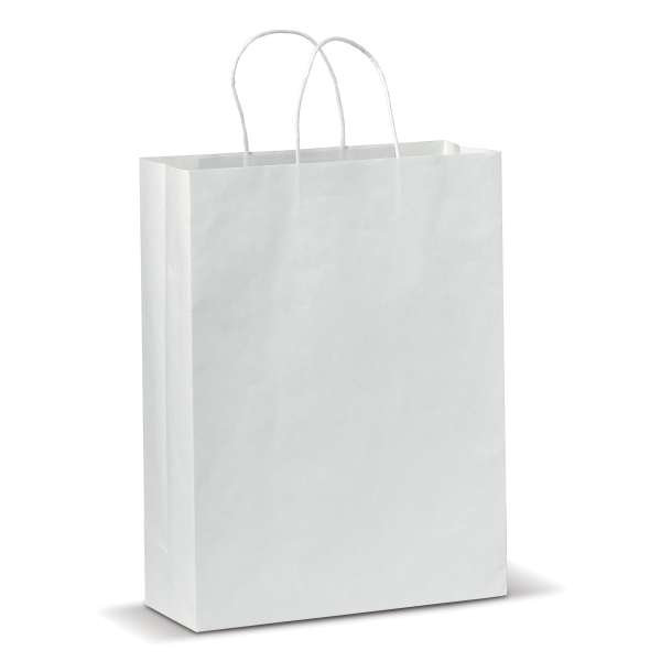 Große Papiertasche im Eco Look 120g / m²