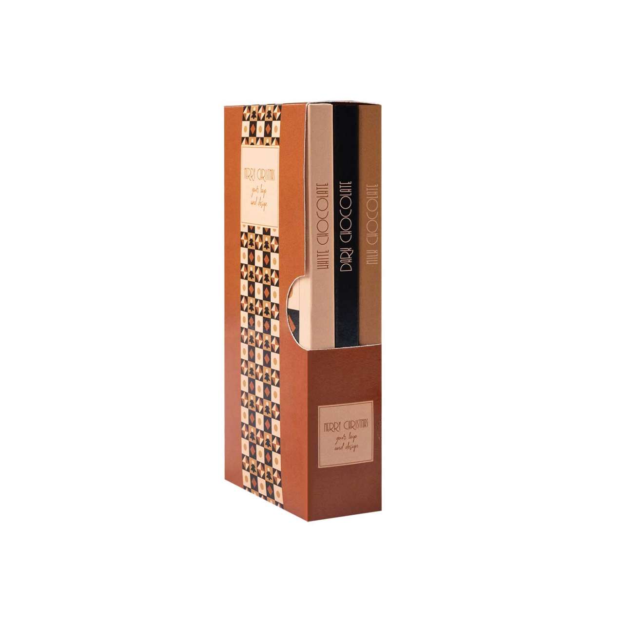 BIBLIOTHEK DER SCHOKOLADENTAFELN 3 STK