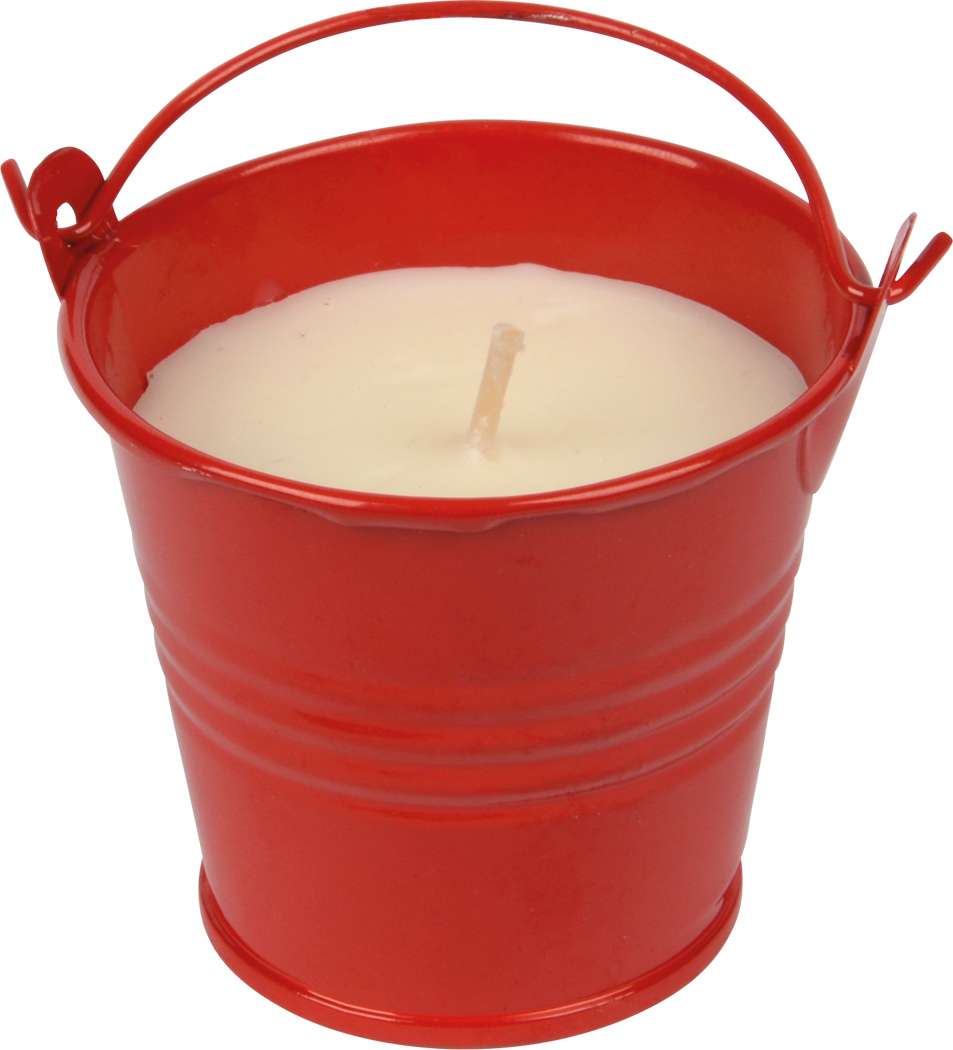Kerze im Eimer CLAM