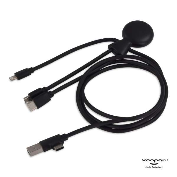 Xoopar Mr. Bio Powerbank and cable pack 7.000mAh