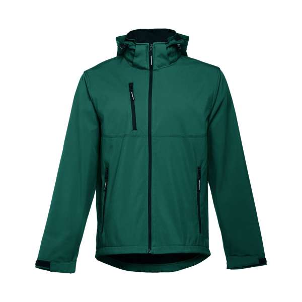 THC ZAGREB Herren-Softshell-Jacke aus Polyester und Elastan