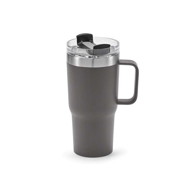 Neman Tasse recy. Edelstahl, 580 ml. Mit drehbarem Deckel