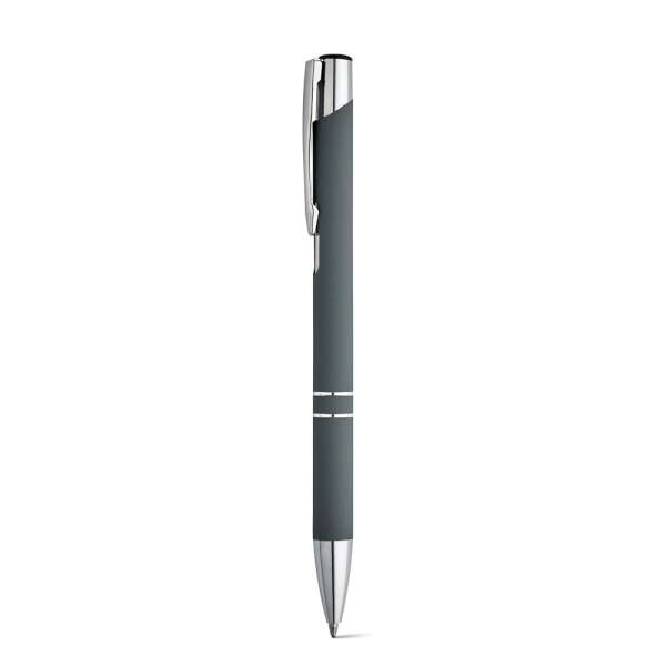 BETA SOFT Kugelschreiber aus Aluminium mit Gummifinish