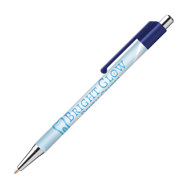 BATAM Kugelschreiber Chrome mit farbigen Akzenten und 4c-Druck all-over