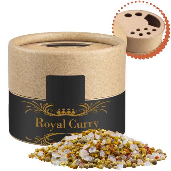 Royal Curry, ca. 50g, Kraftpapierstreuer Mini